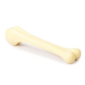 Dog Nylon Hard Chew 9inch Bone Toys for Adult Dogs, Dog Toys, Aggressive Chewers Teething Toys, Suitable for Large and Medium Dog-Size- Large (1 Piece)