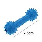 PetVogue Pet Chew Toys Dog Colorful Bouncy Rubber Bone for Puppies-Small