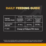 Pedigree PRO Adult (9 Months Onwards) Small Breed Dry Dog Food, 3 kg, High-Protein Dog Food