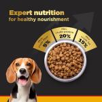 Pedigree PRO Adult (9 Months Onwards) Small Breed Dry Dog Food, 3 kg, High-Protein Dog Food